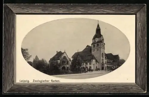 AK Leipzig, Zoologischer Garten, Gebäudeansicht