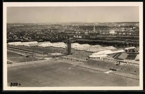 AK Stuttgart, 15. Deutsches Turnfest 1933, Festplatz, Fliegeraufnahme