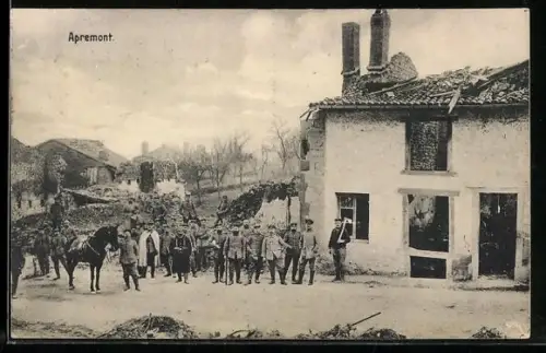 AK Apremont-la-Forêt, Panorama