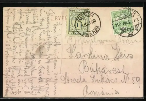 AK Temesvár, Temes-Bega-palota