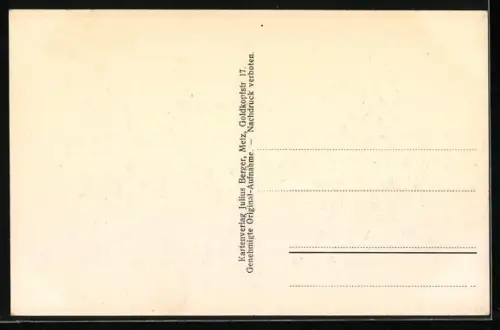 AK Hattonchâtel, Partie am Ludwigsplatz mit Kirche