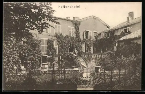 AK Hattonchatel, Gebäudeansicht