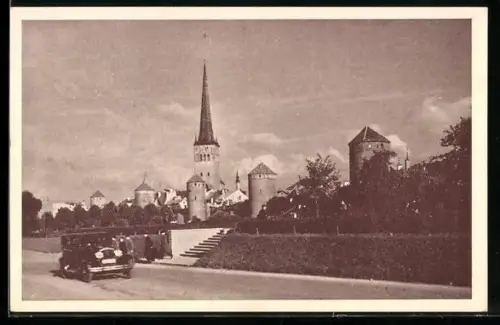 AK Tallinn, Platz der Türme und die Olaikirche