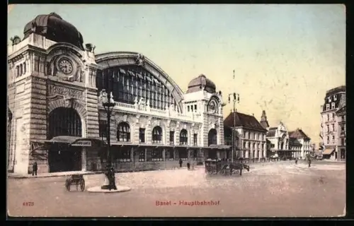 AK Basel, Am Hauptbahnhof