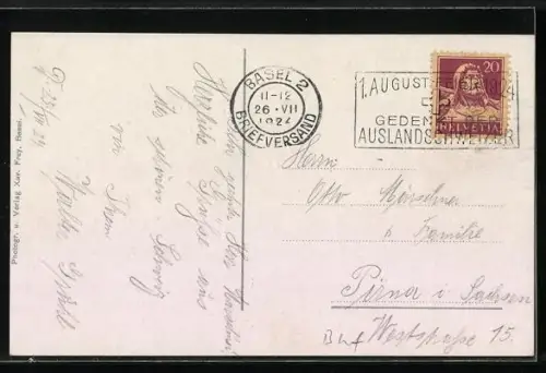 AK Basel, Badischer Bahnhof