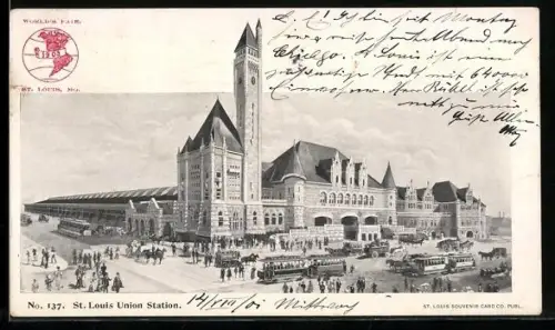 AK St. Louis, MO, Tram at Union Station