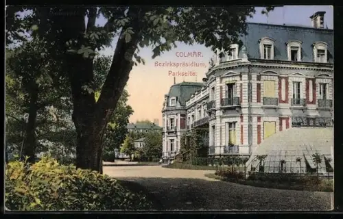 AK Colmar, Bezirkspräsidium Parkseite