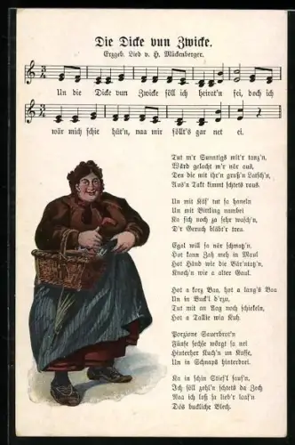 AK Zwickau, Lied Die Dicke von Zwicke