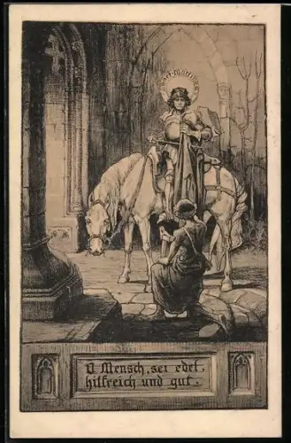 AK Sanct Martinus, O Mensch, sei edel, hilfreich und gut