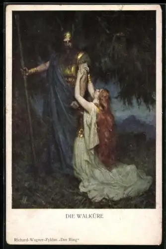 AK Richard Wagner Zyklus, Walküre