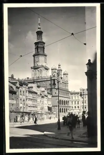 AK Posen, Rathaus im Sonnenschein
