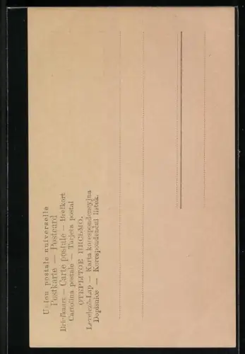 AK Portrait von Professor Bergmann