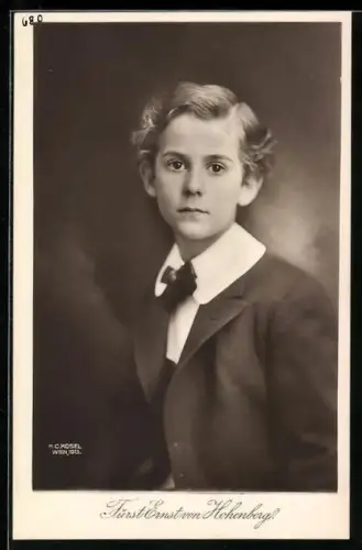 AK Portrait Fürst Ernst von Hohenberg