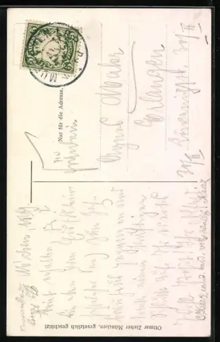 AK Münchner Kindl schläft seinen Rausch aus