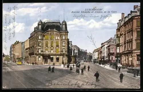 AK Luxembourg, Avenue Adolphe et Avenue de la Gare, Hotel Staar