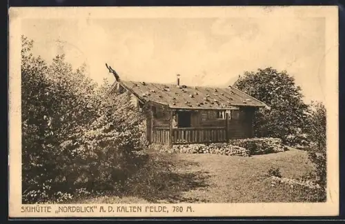 AK Kaltes Feld, Skihütte Nordblick