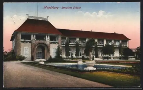 AK Magdeburg, Rennplatz-Tribüne