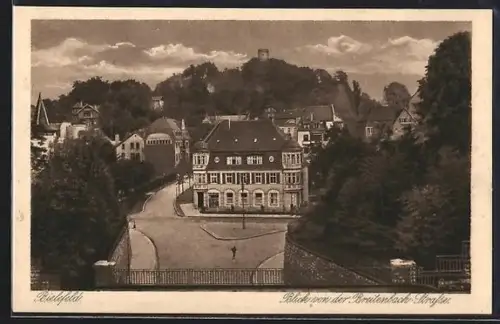 AK Bielefeld, Blick von der Breitenbachstrasse