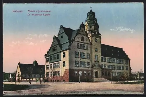 AK Worms, am neuen Gymnasium