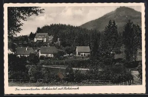AK Rohdental, Ortsansicht mit Rohdeneck