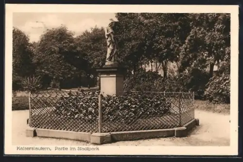 AK Kaiserslautern, Partie im Stadtpark