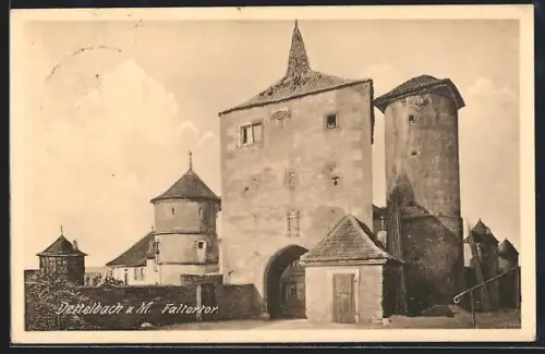 AK Dettelbach, das Faltertor