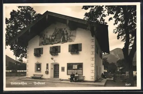 AK Unterwössen, Postamt