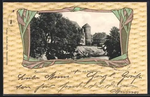 AK Hannover, Leineufer und Beguinenturm