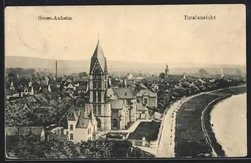 AK Gross-Auheim, Totalansicht