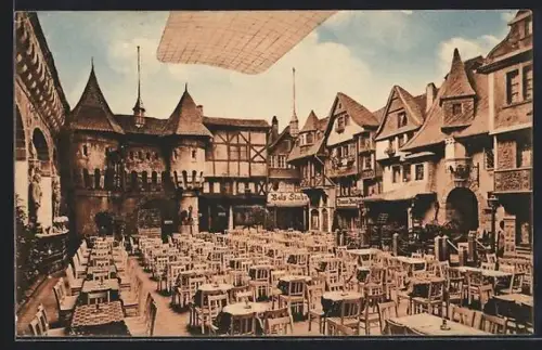 AK Frankfurt am Main, Restaurant Kristall-Palast, Gr. Gallusstrasse 12, Inh. Jean Hensel