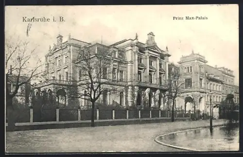 AK Karlsruhe i. B., Prinz Max-Palais