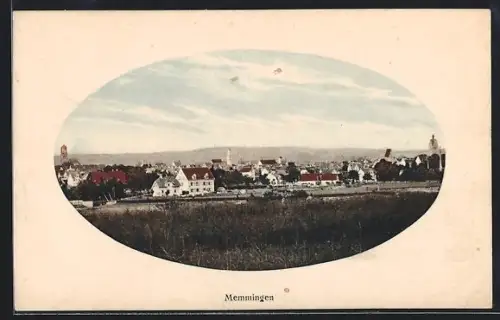 AK Memmingen, Stadtpanorama