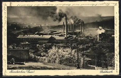 AK Neunkirchen /Saar, Stahlwerk