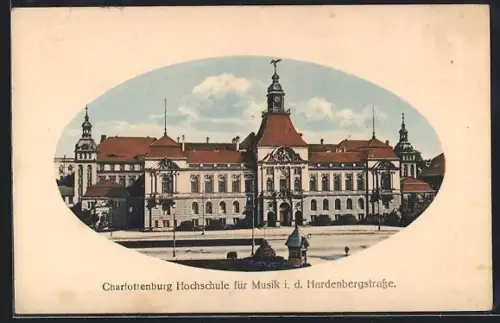 AK Berlin-Charlottenburg, Hochschule für Musik in der Hardenbergstrasse