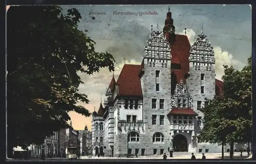 AK Bremen, Verwaltungsgebäude