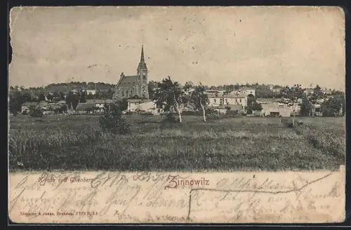 AK Zinnowitz, Kirche und Glienberg