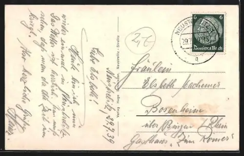 AK Neustrelitz, Schloss