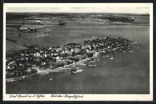 AK Bad Arnis a. d. Schlei, Ortsansicht aus der Vogelschau
