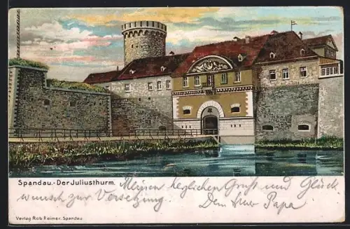 AK Berlin-Spandau, Der Juliusturm