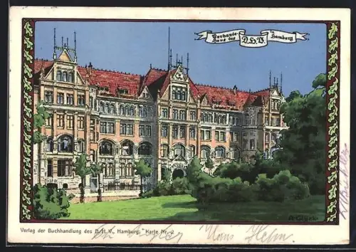 AK Hamburg-Neustadt, Verbandshaus d. Deutschnationalen Handlungsgehilfen-Verband