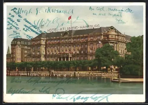 AK Hamburg-St.Georg, Hotel Atlantic