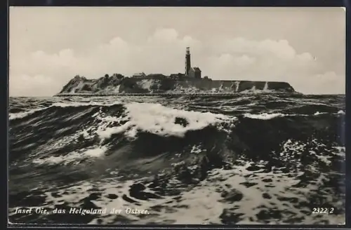 AK Insel Oie, Blick zur Insel