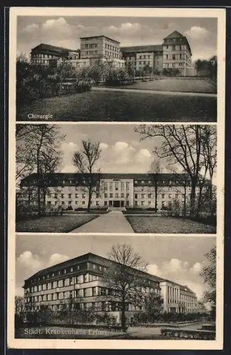 AK Erfurt, Chirurgie, Städtisches Krankenhaus