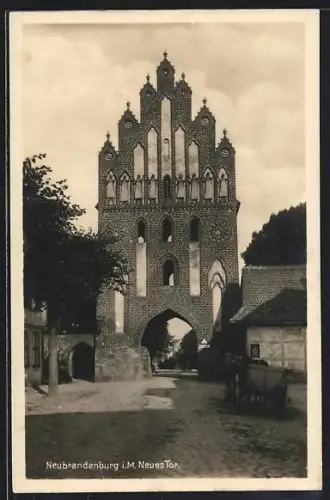 AK Neubrandenburg i. M., Neues Tor