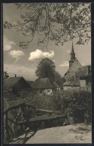 AK Kellinghusen, Blick zur Kirche