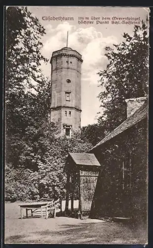 AK Bungsberg, Blick zum Elisabeththurm