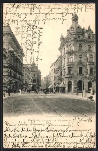 AK Bremen, Eingang zur Sögestrasse