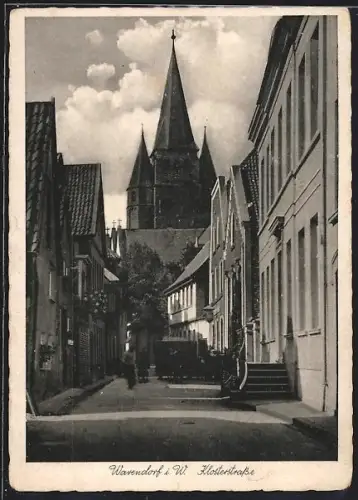 AK Warendorf i. W., Klosterstrasse, Kirche