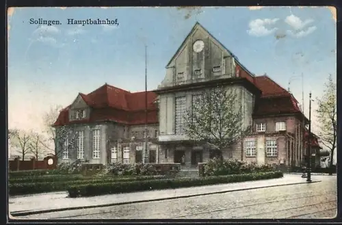 AK Solingen, Hauptbahnhof