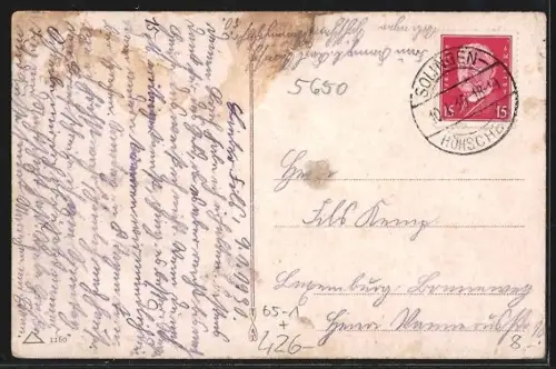 AK Solingen, Hauptbahnhof